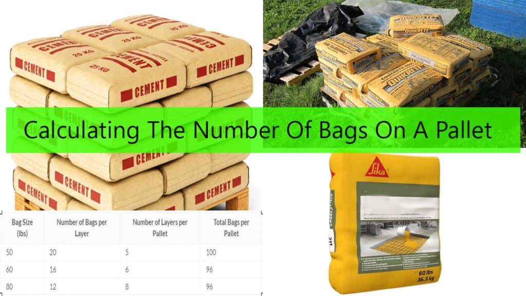 Calculating The Number Of Bags On A Pallet