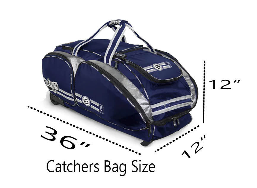 Catchers Bag Size