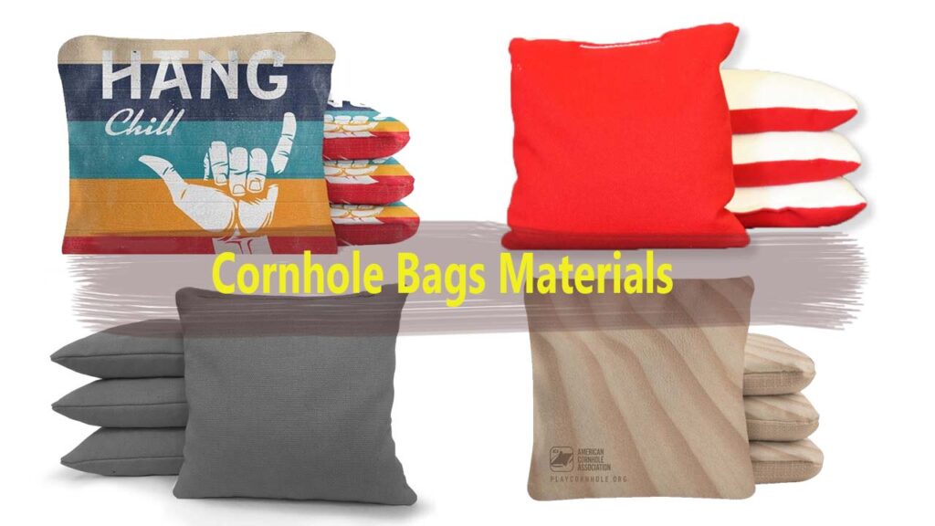 Cornhole Bags Materials