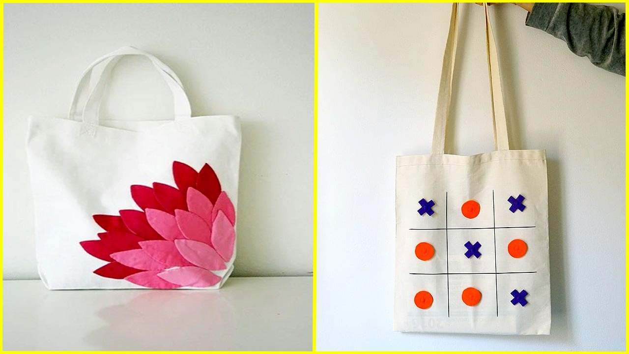 Tote Bag Painting Ideas Easy